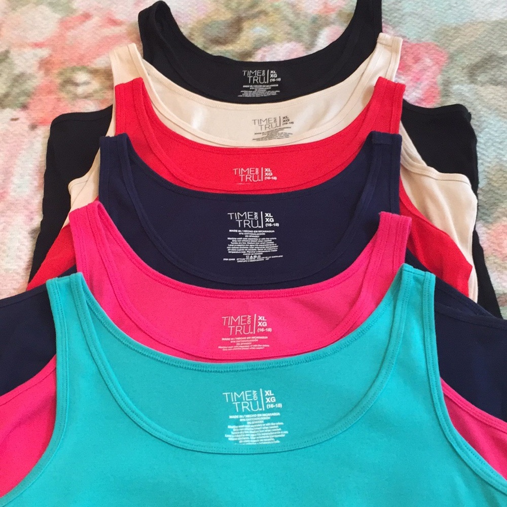 Cotton tanks...set of 6